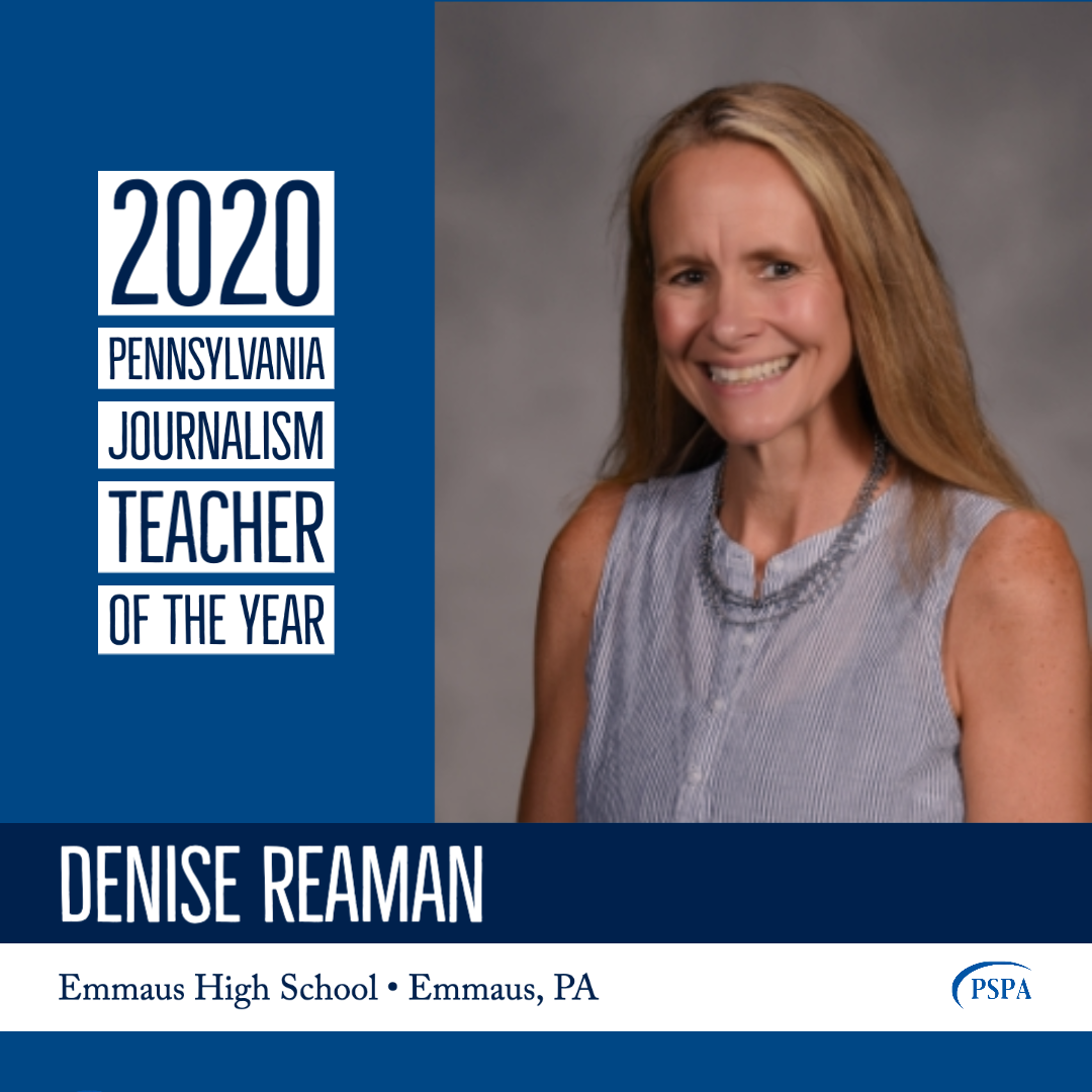 EMMAUS HIGH SCHOOL TEACHER DENISE REAMAN RECOGNIZED AS 2020